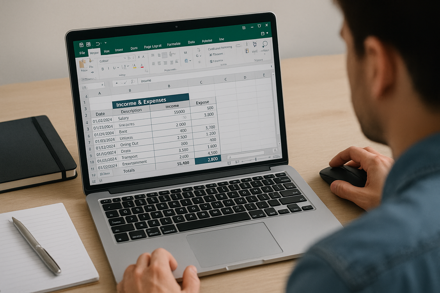 Come usare Excel per gestire entrate e uscite