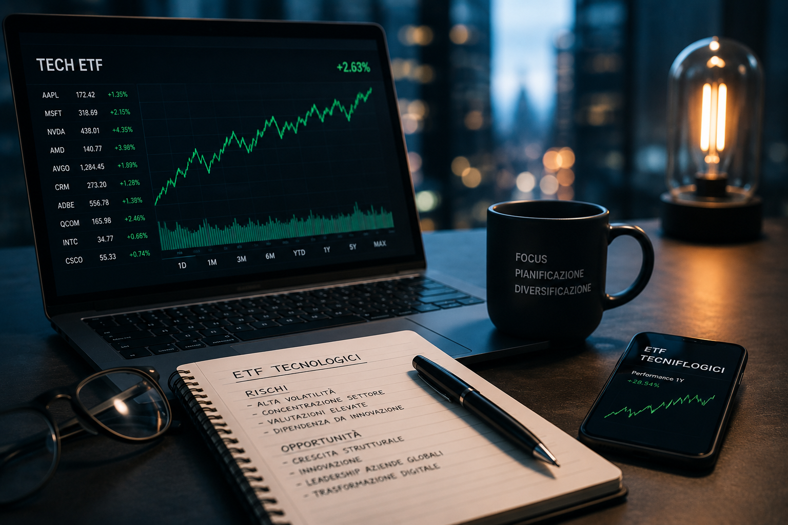 ETF tecnologici rischi e opportunità