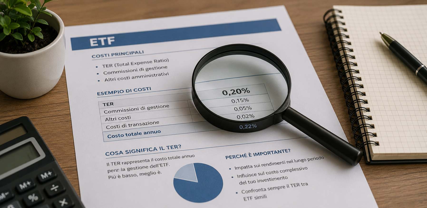Come leggere TER e costi di un ETF guida semplice