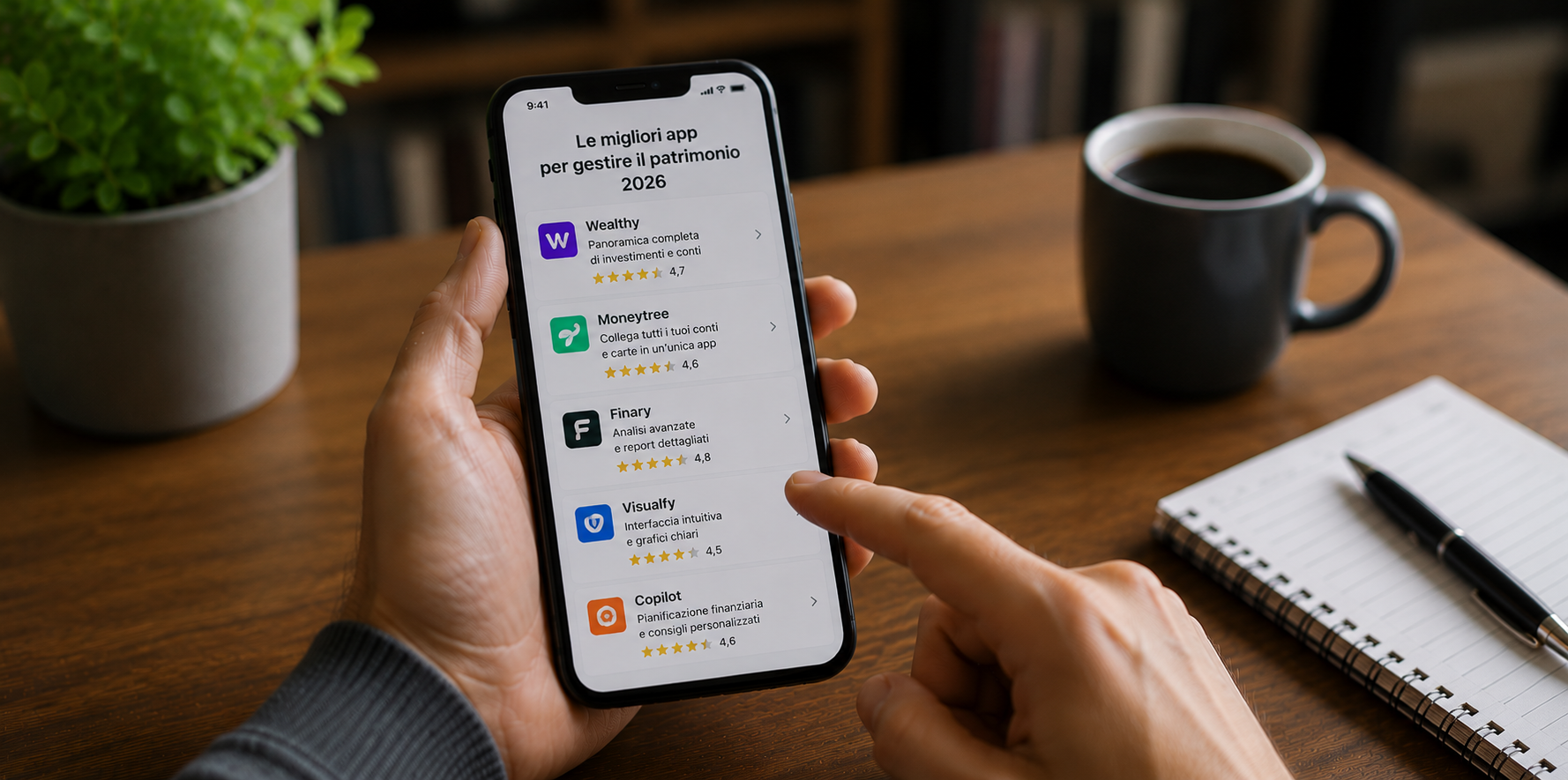 Migliori app gestione patrimonio 2026