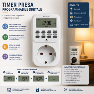 Timer presa programmabile